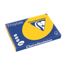 Clairefontaine Trophée Intens, gekleurd papier, A3, 120 g, 250 vel, zonnebloemgeel