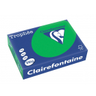 Clairefontaine Trophée Intens, gekleurd papier, A4, 210 g, 250 vel, bijartgroen