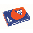 Clairefontaine Trophée Intens, gekleurd papier, A4, 160 g, 250 vel, kardinaalrood