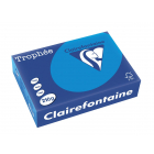 Clairefontaine Trophée Intens, gekleurd papier, A4, 210 g, 250 vel, turkoois