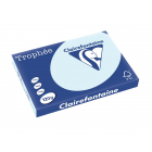 Clairefontaine Trophée Pastel, gekleurd papier, A3, 120 g, 250 vel, azuurblauw