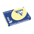 Clairefontaine Trophée Pastel, gekleurd papier, A3, 160 g, 250 vel, kanariegeel