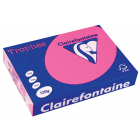 Clairefontaine Trophée Pastel, gekleurd papier, A4, 120 g, 250 vel, felroze