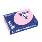 Clairefontaine Trophée Pastel, gekleurd papier, A4, 210 g, 250 vel, roze