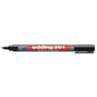 Edding whiteboardmarker e-361 zwart