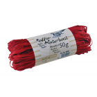 Folia raffia donkerrood