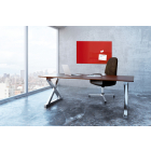 glasmagneetbord Sigel Artverum 1000x650x15mm rood-1