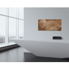 glasmagneetbord Sigel Artverum 910x460x15mm brons-1