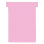 Nobo T-planbordkaarten index 3, ft 120 x 92 mm, roze