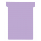 Nobo T-planbordkaarten index 3, ft 120 x 92 mm, violet