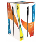 Paper Mate balpen InkJoy 100 met dop, zwart, doos 80 + 20 gratis