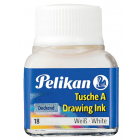 Pelikan Oost-Indische inkt wit, flesje van 10 ml