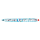 Pilot B2P gelroller, intrekbaar, medium punt, 0,4 mm, rood