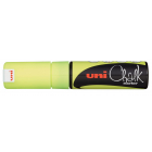 Uni-ball Krijtmarker fluogeel, beitelvormige punt van 8 mm