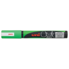 Uni-ball krijtmarker, ronde punt van 1,8 tot 2,5 mm, fluo groen