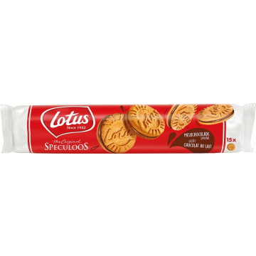 Lotus gevulde speculoos, 150 g, chocoladecrème