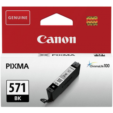 Canon inktcartridge CLI-571XL zwart, 810 pagina's - OEM: 0331C001