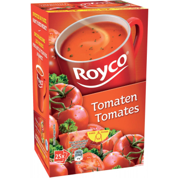 Royco Minute Soup classic tomaat, pak van 25 zakjes