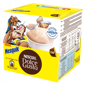 Nescafé koffiepads Dolce Gusto, Nesquik, pak van 16 stuks