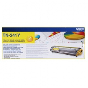 Brother Toner Kit geel - 1400 pagina's - TN241Y