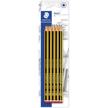 Staedtler grafietpotlood Noris HB, blister van 10 stuks