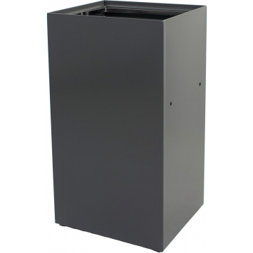 V-part modulaire afvalbak 90 l, grijs