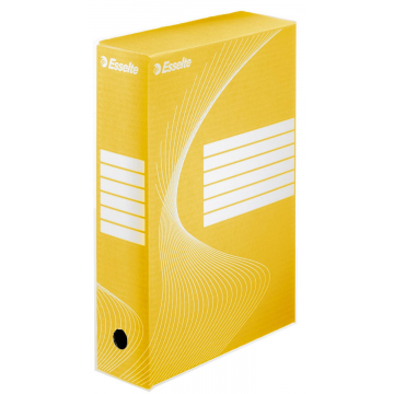 Esselte archiefdoos Boxycolor geel