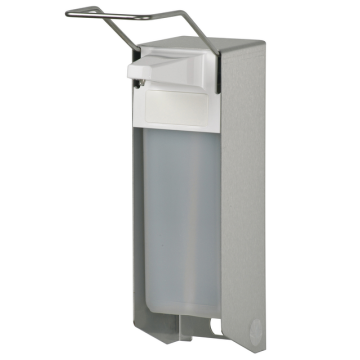 Zeepdispenser Ingoman lange beugel 1000ml zilver