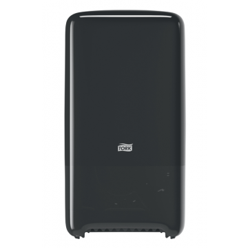 Toiletpapierdispenser Tork Twin Mid-size Elevation T6 zwart 557508