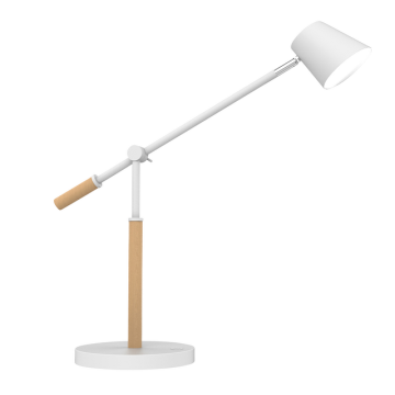 Bureaulamp Unilux Vicky LED hout wit