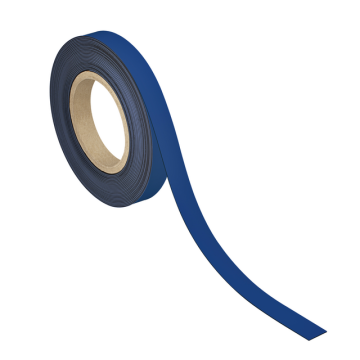 Magneetband MAUL beschrijf- wisbaar 10mx20mm x1mm blauw