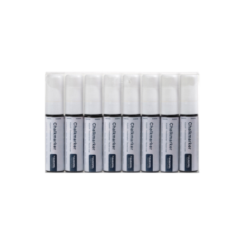 Krijtstift Europel 15mm wit etui 8 stuks