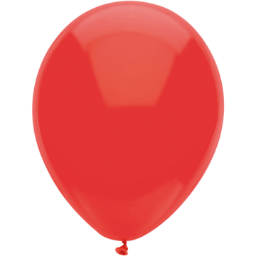 Ballonnen uni rood 30cm