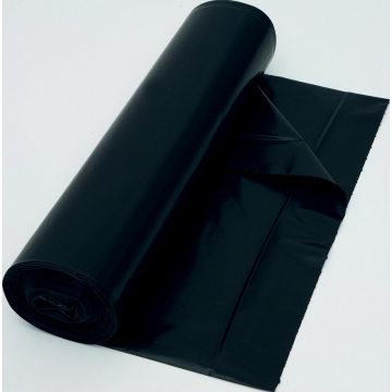 Vuilniszak 37 micron, ft 70 x 110 cm, zwart, rol van 25 stuks