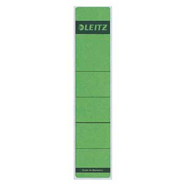 Leitz rugetiketten ft 6,1 x 28,5 cm, groen