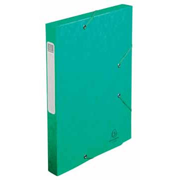 Exacompta Elastobox Cartobox rug van 2,5 cm, groen, 5/10e kwaliteit