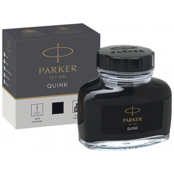 Parker Quink inktpot zwart