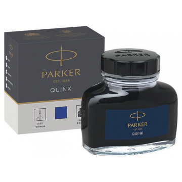 Parker Quink inktpot permanent blauw