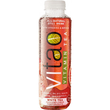 Vitao Pure Infusion White Tea, flesje van 50 cl, pak van 6 stuks