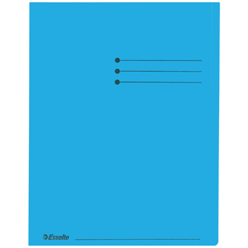 Esselte dossiermap blauw, pak van 100 stuks