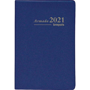 Brepols agenda Armada Seta 4-talig, blauw