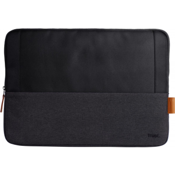 Trust laptop sleeve voor 16 inch laptops, zwart