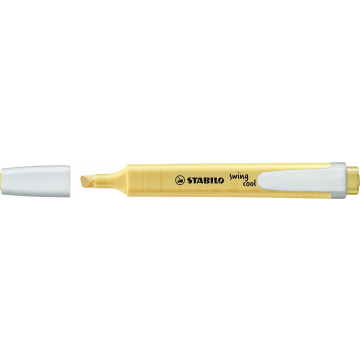 Stabilo markeerstift Swing Cool milky yellow (pastelgeel)