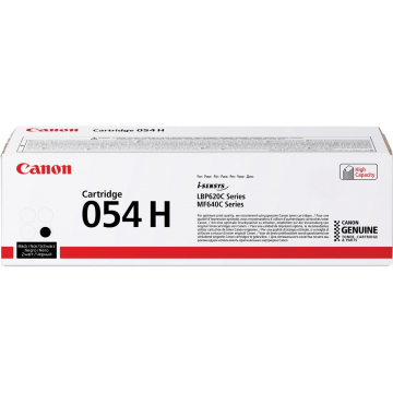 Canon Tonercartridge zwart 054 H - 3100 pagina's - OEM: 3028C002