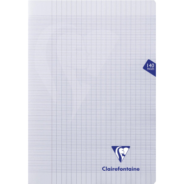 Clairefontaine schrift mimesys voor ft A4+, 140 bladzijden, kaft in PP, sey