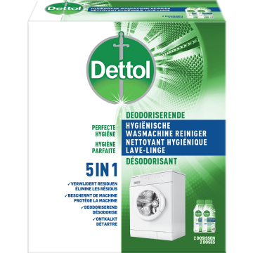 Dettol wasmachine reiniger, 2 x 250 ml