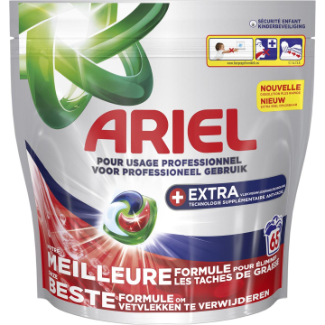 Ariel Pro pods wascapsules, Extra, pak van 65 stuks