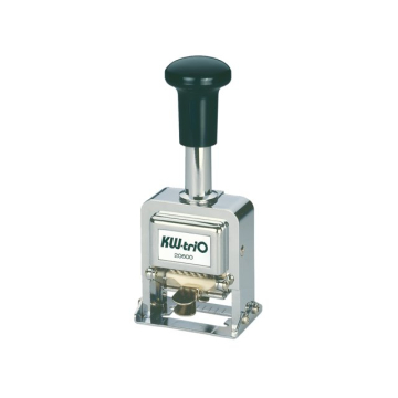 Numeroteur kw-trio 206 met 6 cijfers