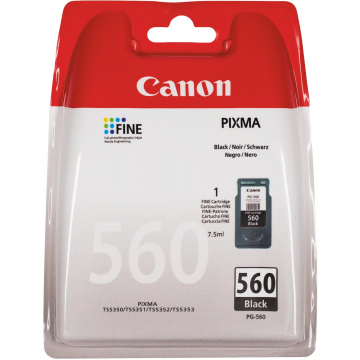 Canon inktcartridge PG-560XL, 400 pagina's, OEM 3712C001, zwart