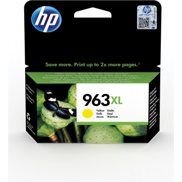 HP inktcartridge 963XL, 1 600 pagina's, OEM 3JA29AE, geel